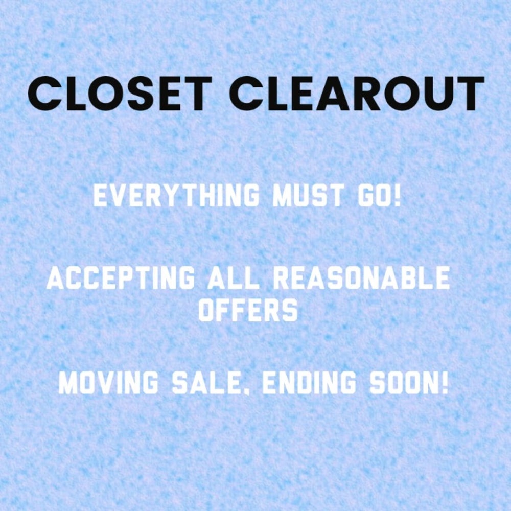MAKE OFFERS!! EVERYTHING MUST GO!!